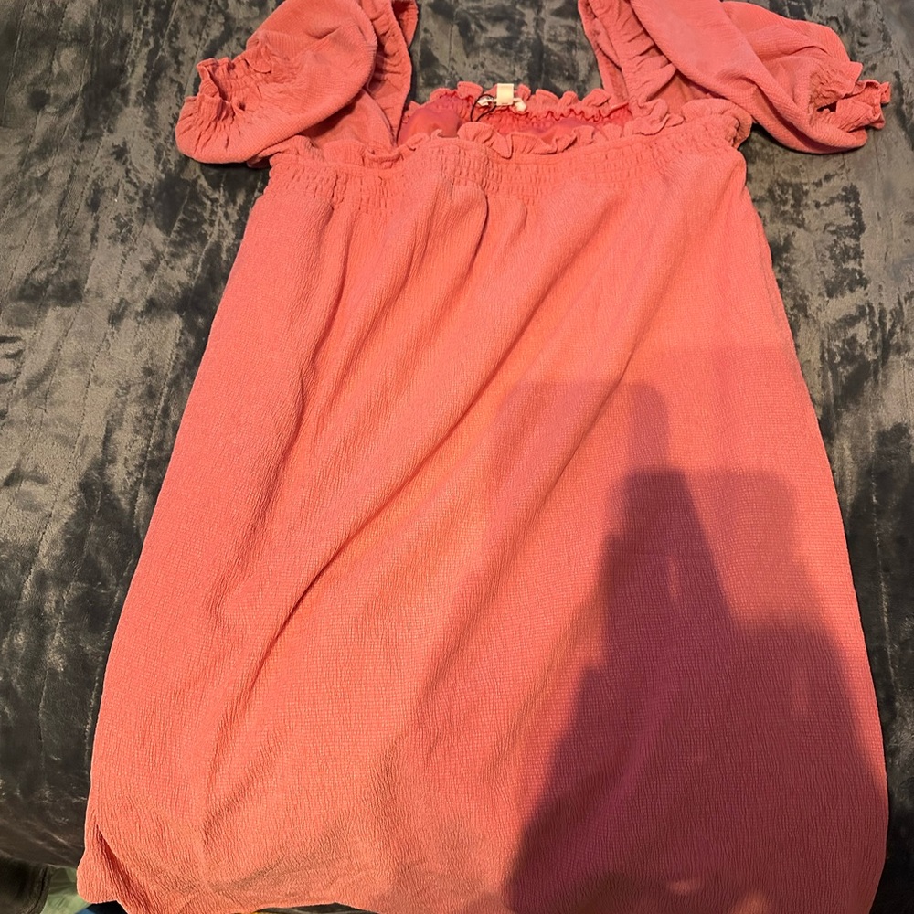 Woman’s Coral Dress